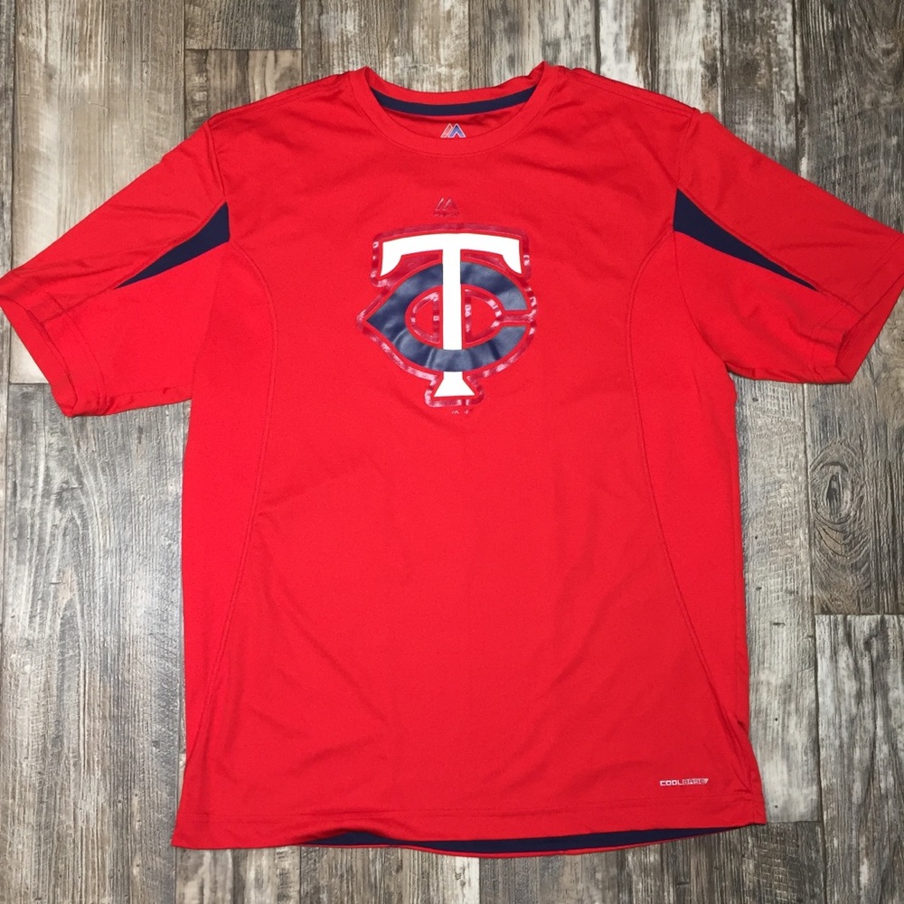 NWOT Minnesota twins mlb baseball poly T-shirt